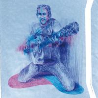 FONT CHANTER LES GENS (collection privée, Bic sur enveloppe, 24 x 33 cm)