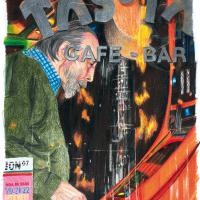 MANGENT DE LA LUMIÈRE (collection privée, crayons sur papier, 31 x43 cm)