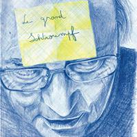 SONT (crayons sur enveloppe, 24 x 33 cm)