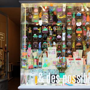 avec Amélie Delberghe, à N'A QU'1 ŒIL, à Bordeaux